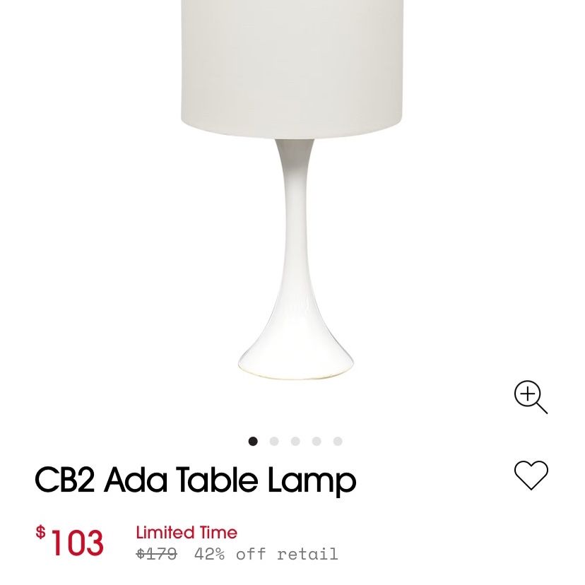 Cb2 ada lamp new arrivals