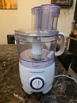 Hamilton Beach Food Processor 70590 FP11 120V Used Works Great