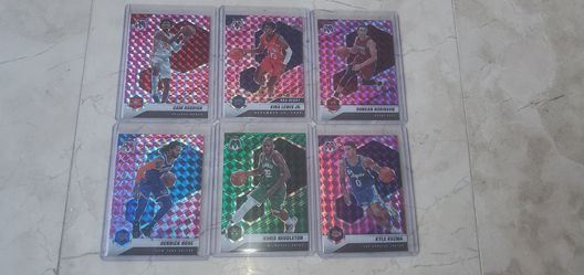 Panini Mosaic NBA Basketball Card Lot of 6