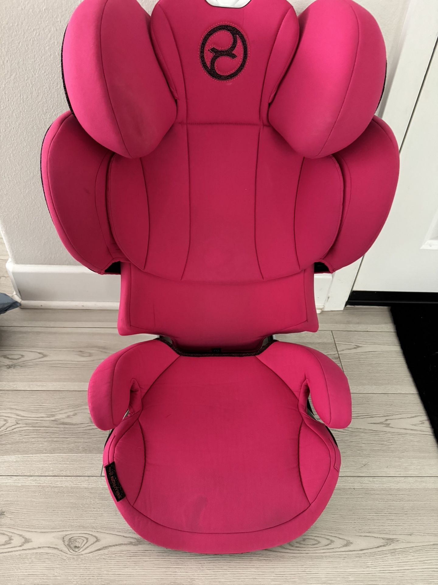 CYBEX PLATINUM CARSEAT,passion pink, used,see pictures