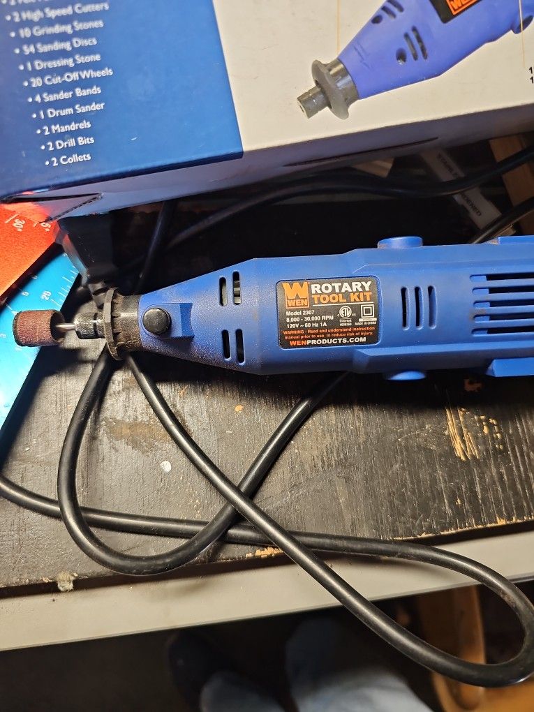 Wen Rotary Tool With Box And Few Tools 🔧