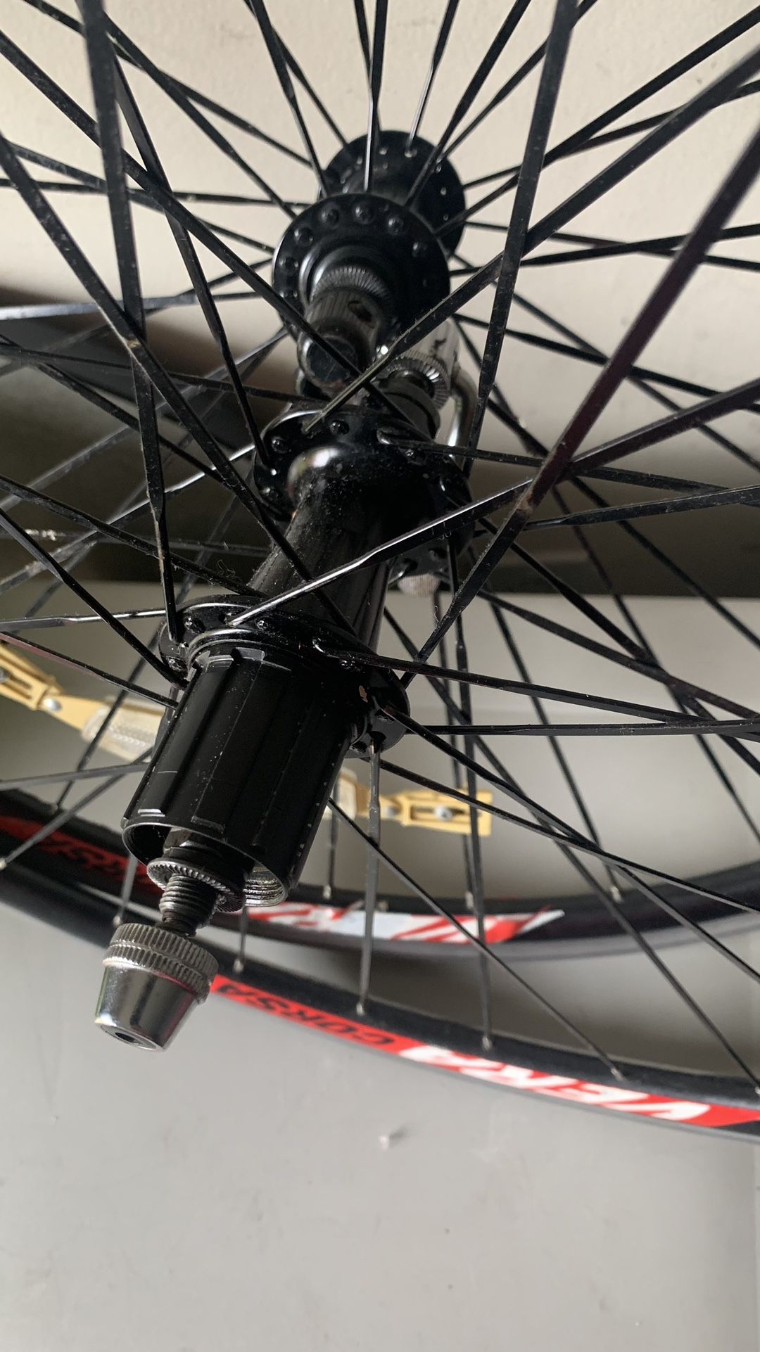 SIZE.   27C.  CORSA aluminum rims in good condition