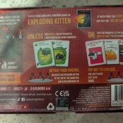 Exploding Kittens Game - New, Sealed