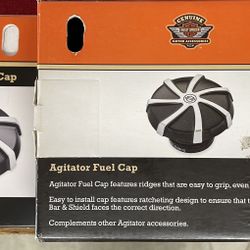 Harley  Agitator Fuel Cap Set