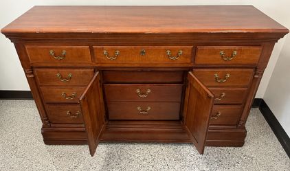 Solid wood dresser