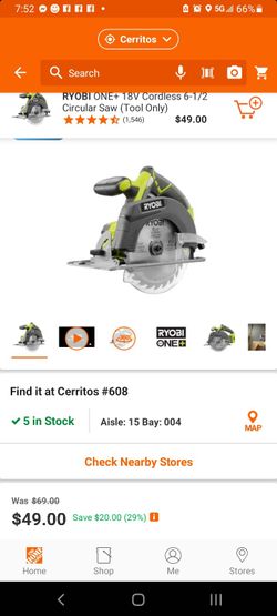 Ryobi Circular Saw