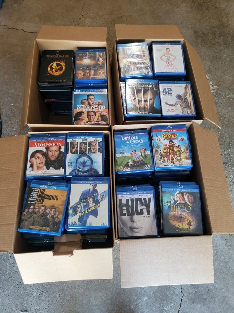 Blu-ray Movie Bulk Lot