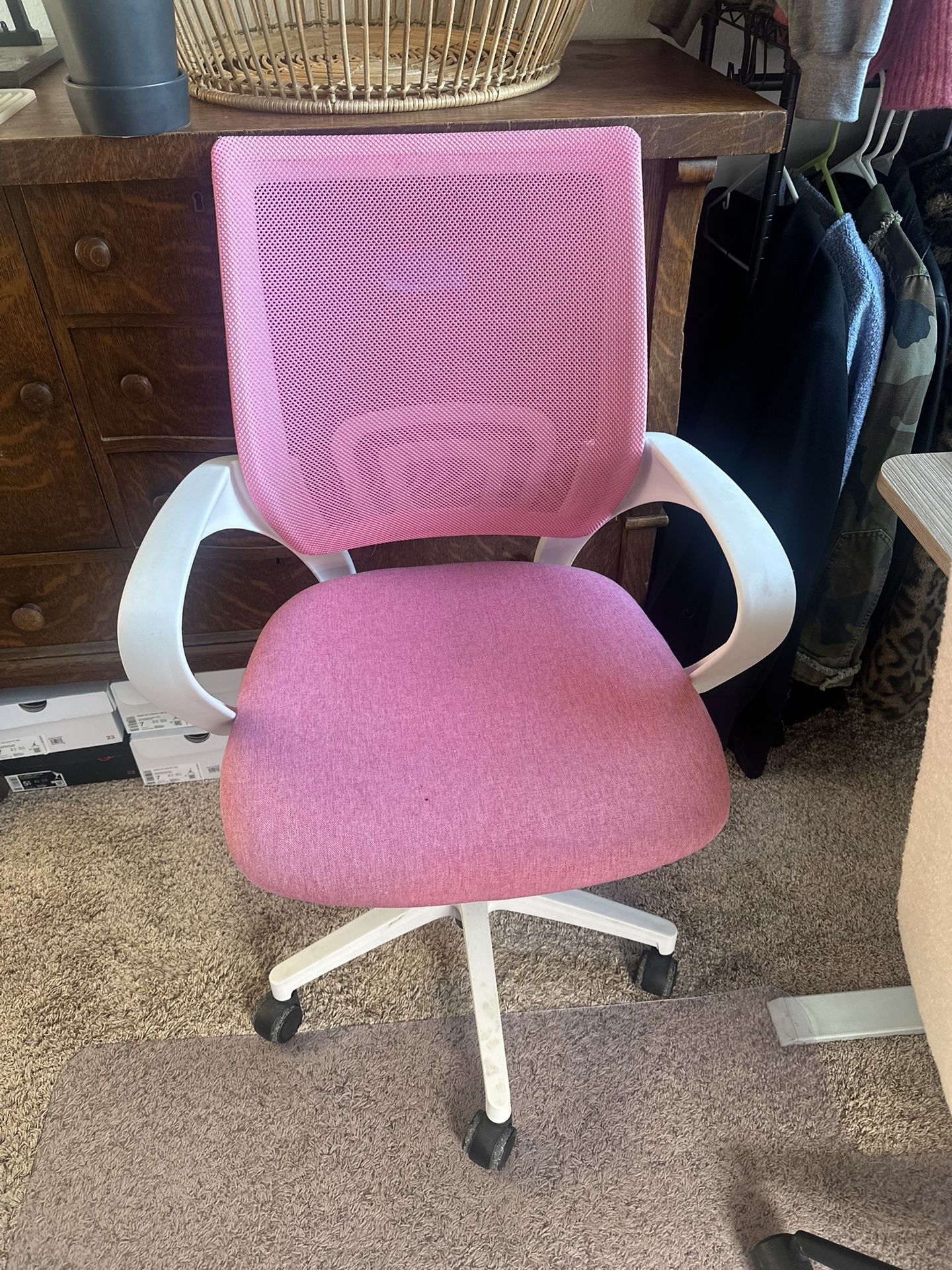 Pink Office Chair