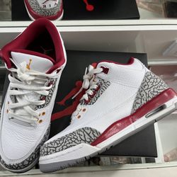 Jordan 3 Cardinal Red (GS)