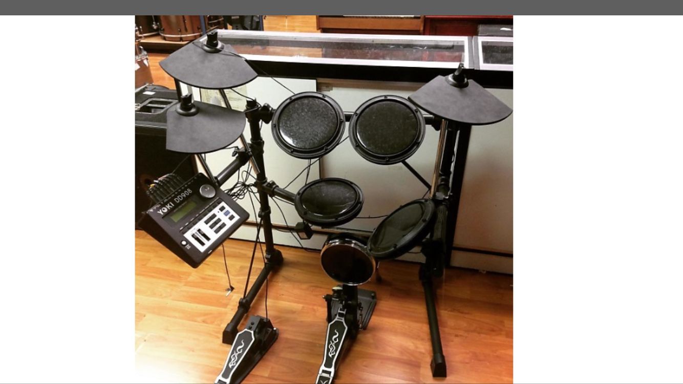 Drum Set - electronic (Yoki brand)
