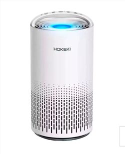 HOKEKI Compact Hepa Air Purifier for Room Up To 1095 Ft Air Cleaner Allergies