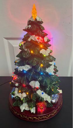 Musical Light Up Christmas Tree Plastic Mold just $15