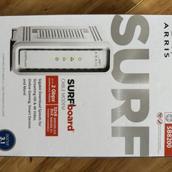 Brand New Unopened Arris Surfboard DOCSIS 3.1 Cable Modem SB8200