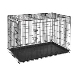 Top Paws 48 Inch Folding Dog Crate