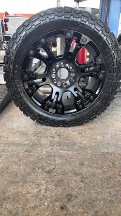 Tire and rim