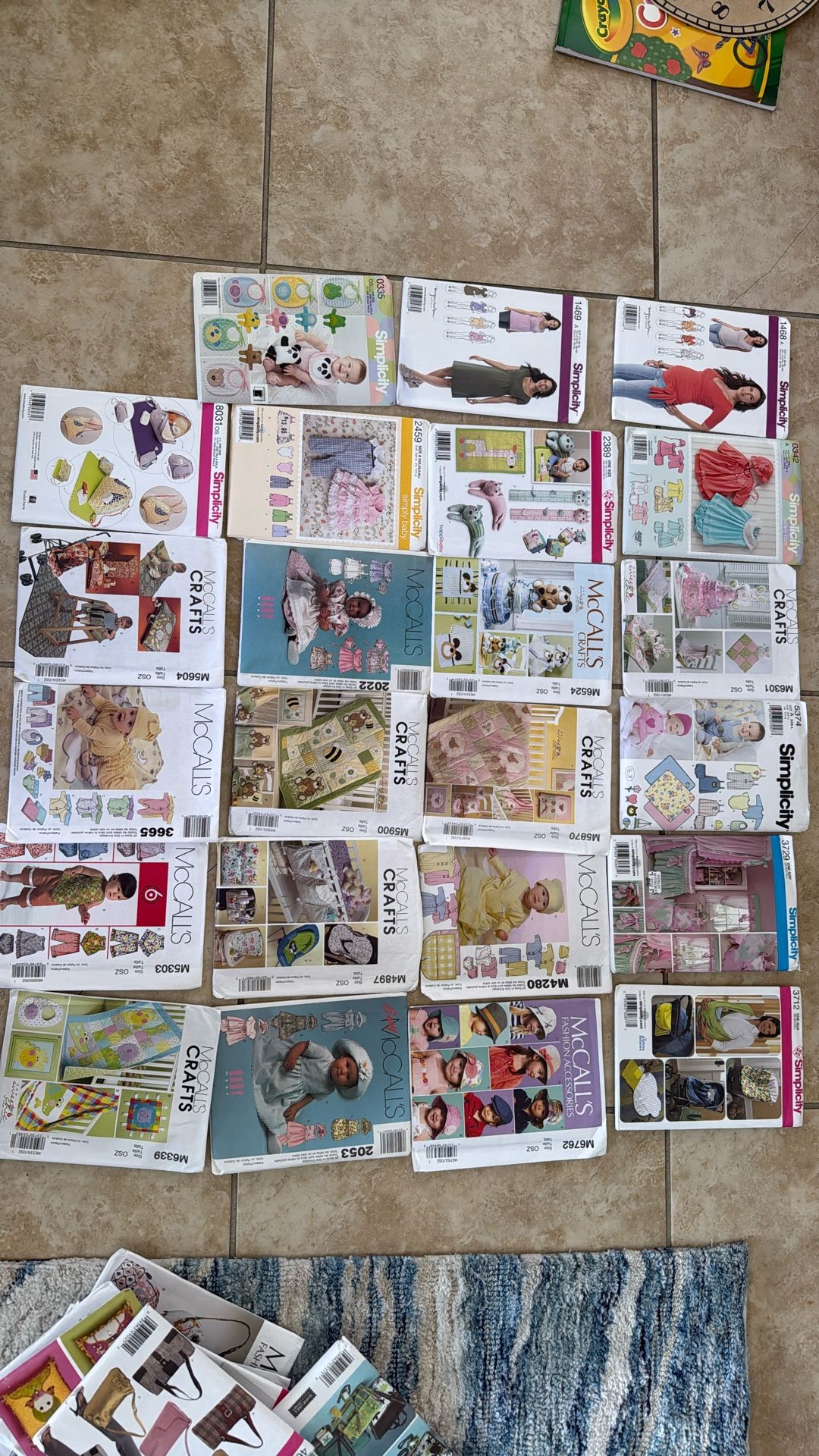 Sewing patterns Simplicity McCalls