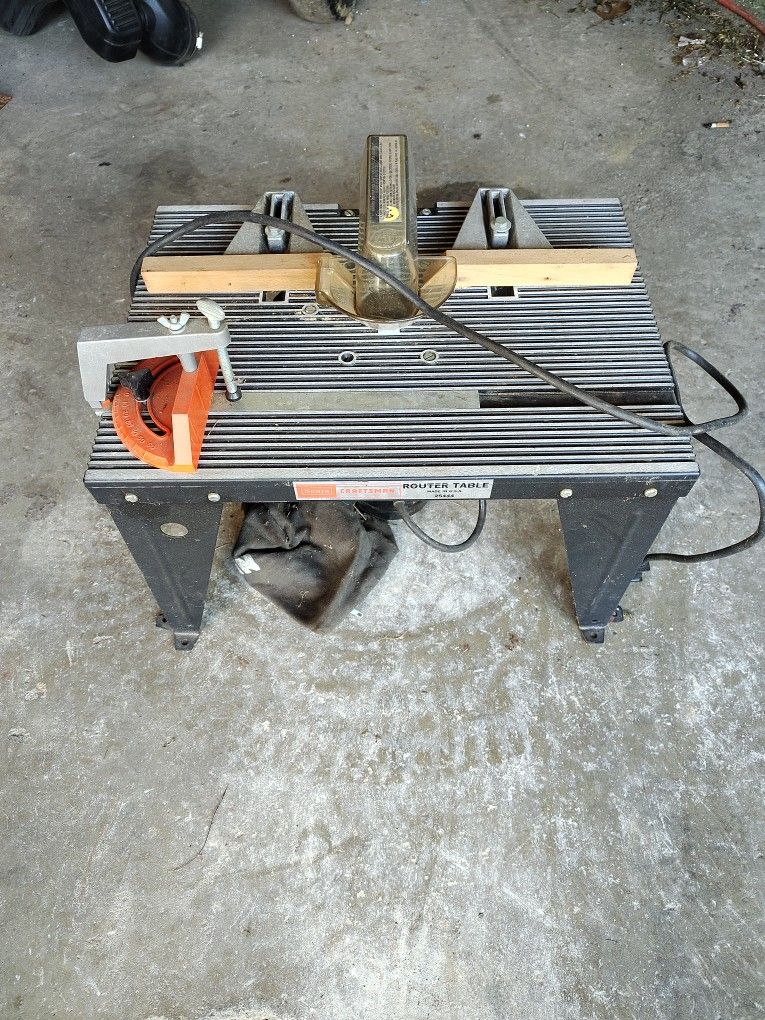 Craftsman Router Table