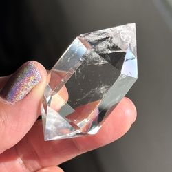 Clear Quartz Double Point 