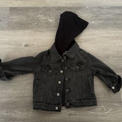 Black Denim 2T Jacket 