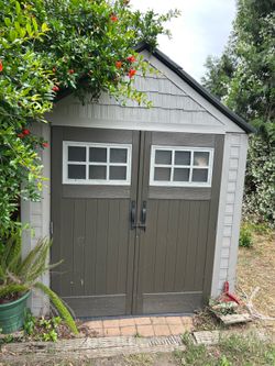 7 by 7 shed just over a year