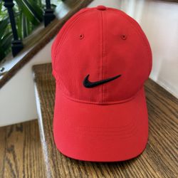 Nike Red Cap - Velcro Closure 