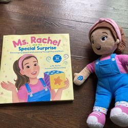 Ms Rachel Singing & Talking Doll & Book
