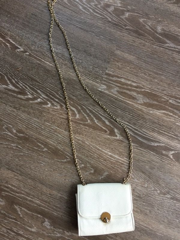 Small white purse