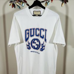 GUCCI PRINTED COTTON T-SHIRT SS24, Visit Our Profile For More Items Available !!!