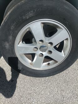2012 Dodge Caravan Wheels