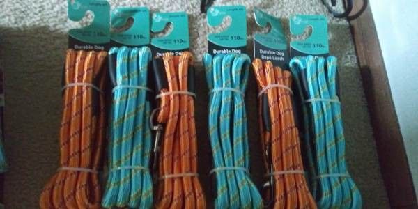 Dog Rope Leashes! Very Durable! Up to 110 lbs. * NEW! $4 each.