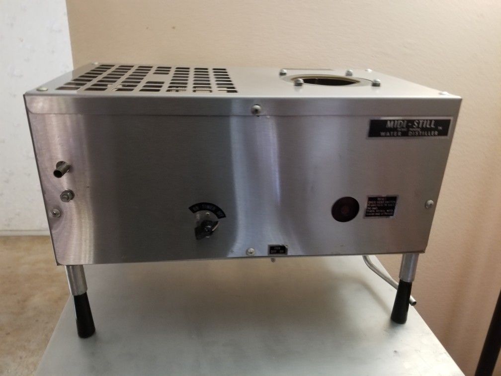 Water Distiller Purifier Midi Still Model SS-5 Made In The USA