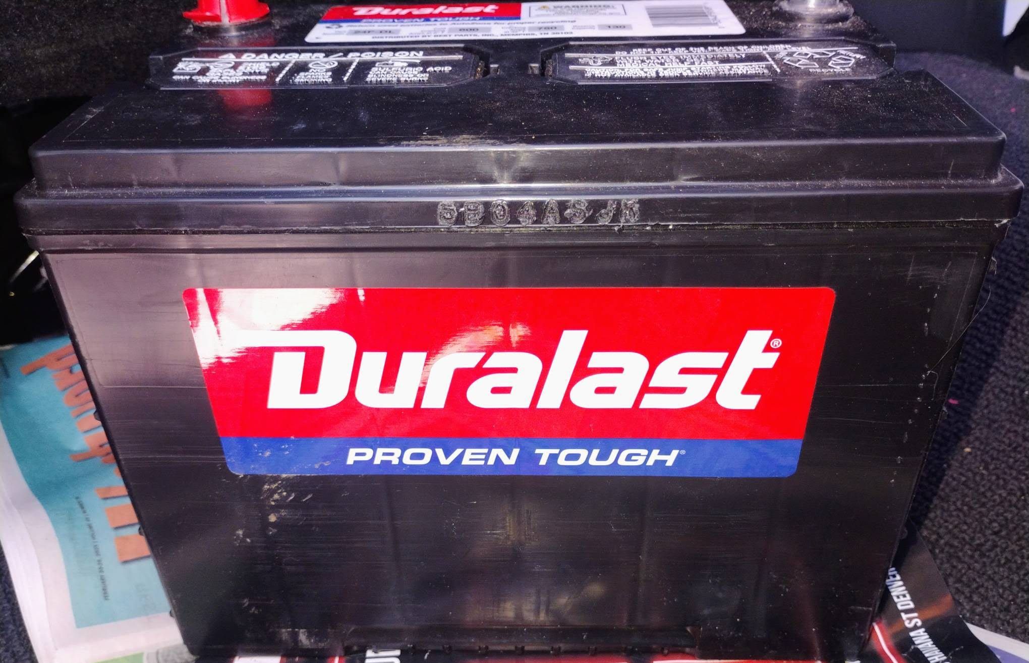 Duralast battery