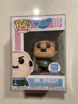 Mr Spacely Funko Pop *MINT* Hanna Barbera The Jetsons 513 with protector Animation Vaulted Hannah Television