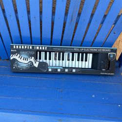 Sharper Image Musical Portable 37-Key Digital Roll Up Electronic Keyboard