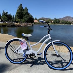 New Beautiful 🌸 Ladies Beach Cruiser Girls Women’s Bike Bicycle Standard Adult Size 26” Tires  Father’s Day 