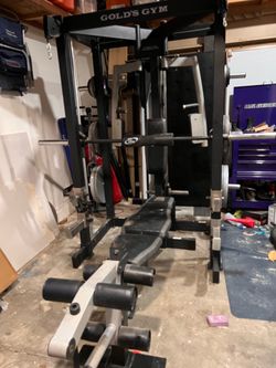 Gold weight set/machine with weights