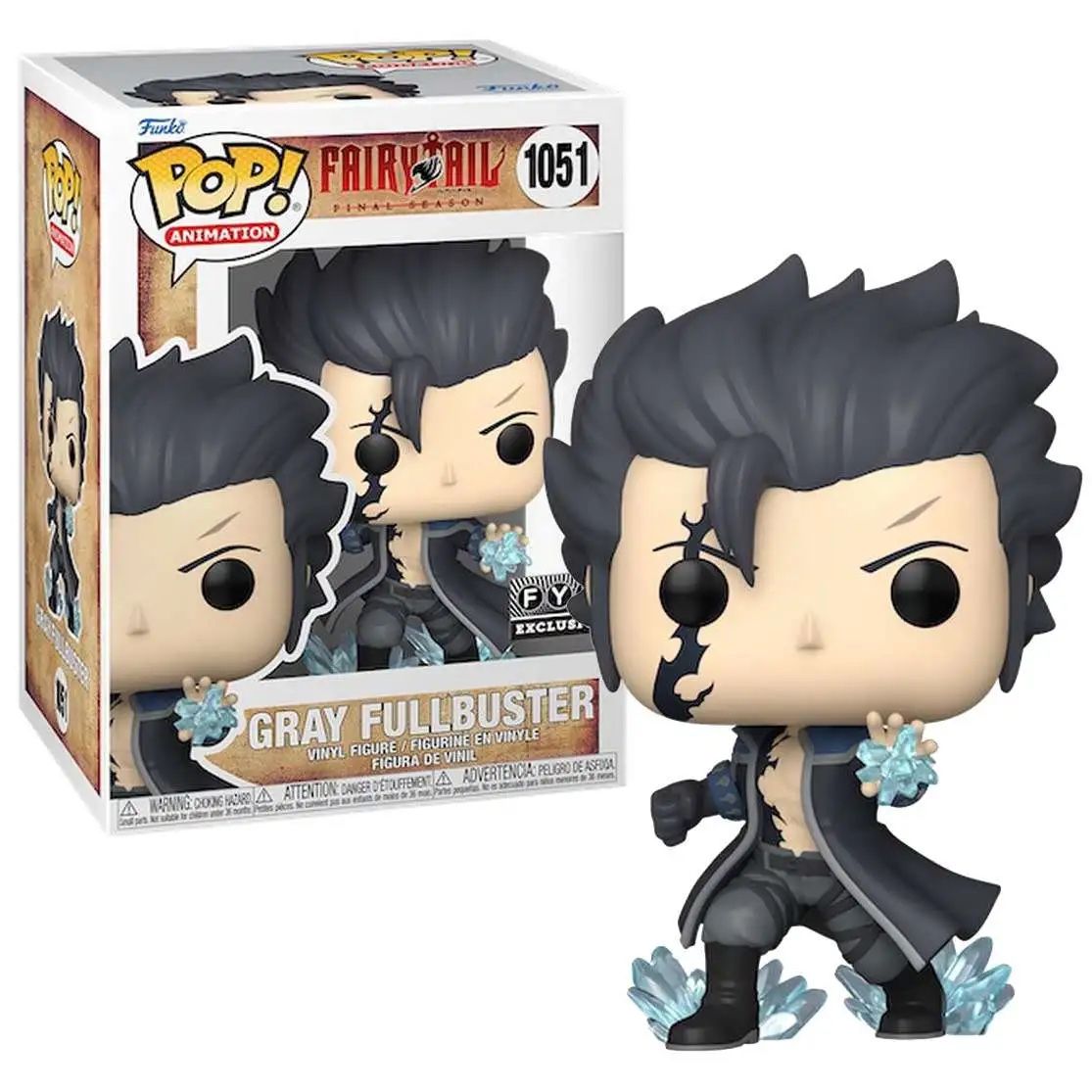 Fairy Tail Gray Full buster Funko Pop Fye Exclusive 