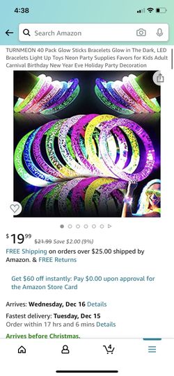 LED Glow Stick Brazalete 40 Pack New