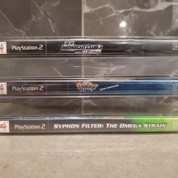 Video Game Protectors (PS2, DVD, 3DS)