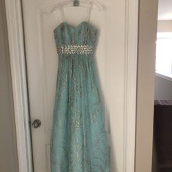 Blue Prom Dress