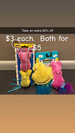 Easter cat toys