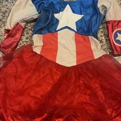 Marvel Captain America Girl 