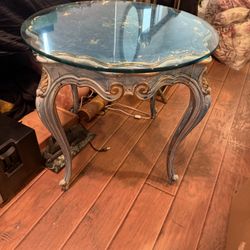 Vintage Italian Blue Table 