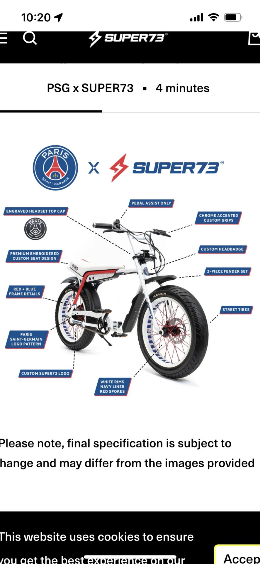 Super 73 Special PSG E- Bike(1)-USED