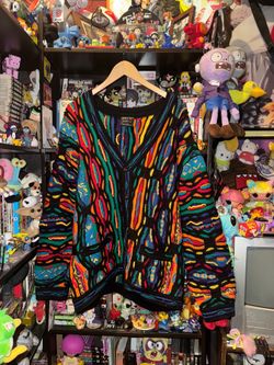 Coogi cardigan size Large
