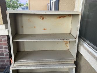 Industrial metal shelf