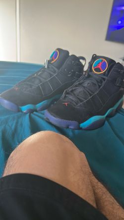 Jordan Retro 6 Rings Aqua