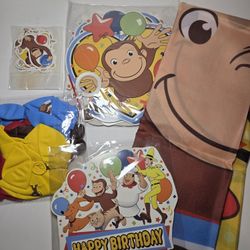 Curious George Birthday Party Supplies 31 PCS 