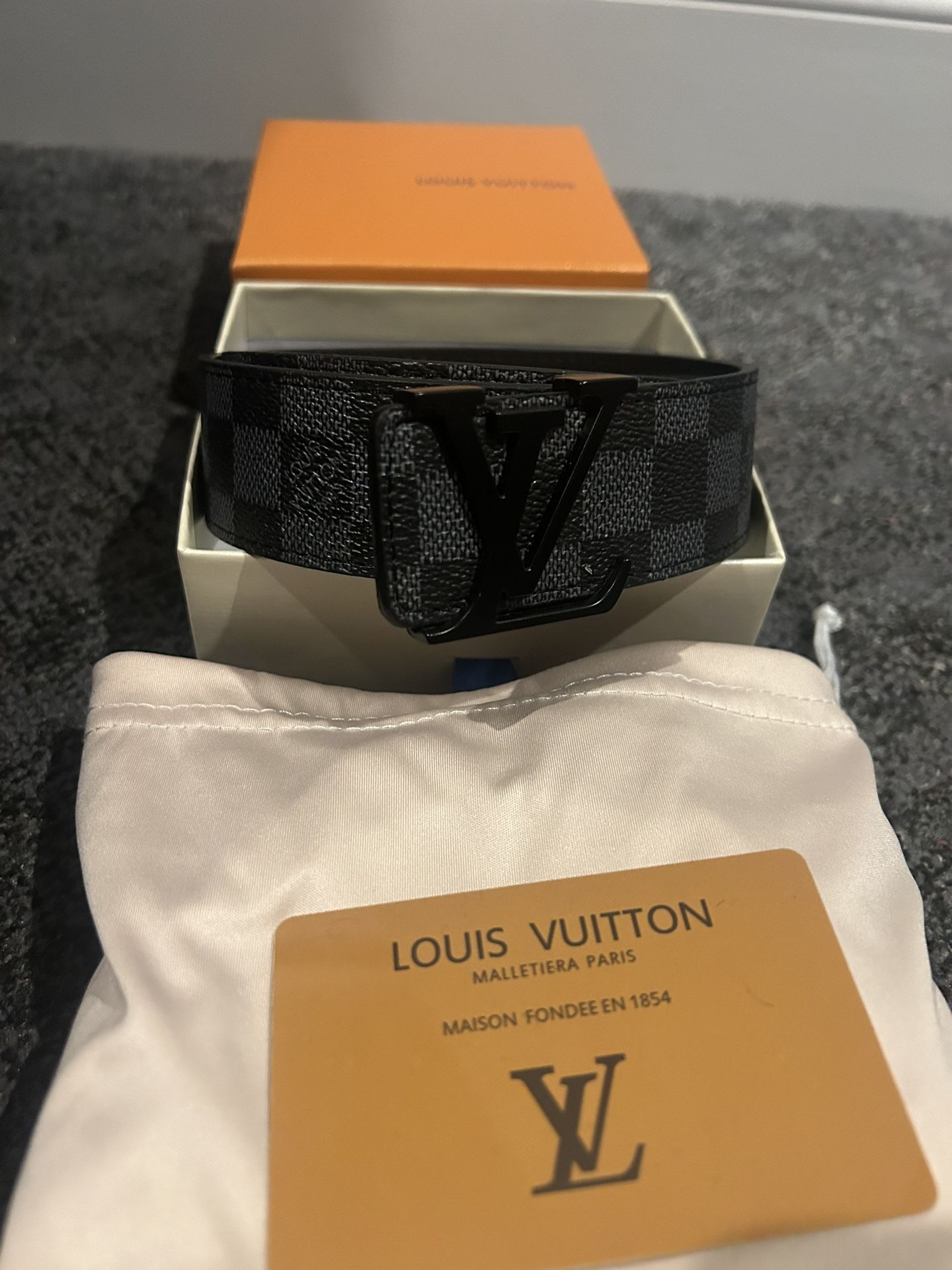 Louis Vuitton Belt Black