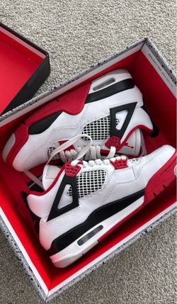 Fire Red Jordan 4’s